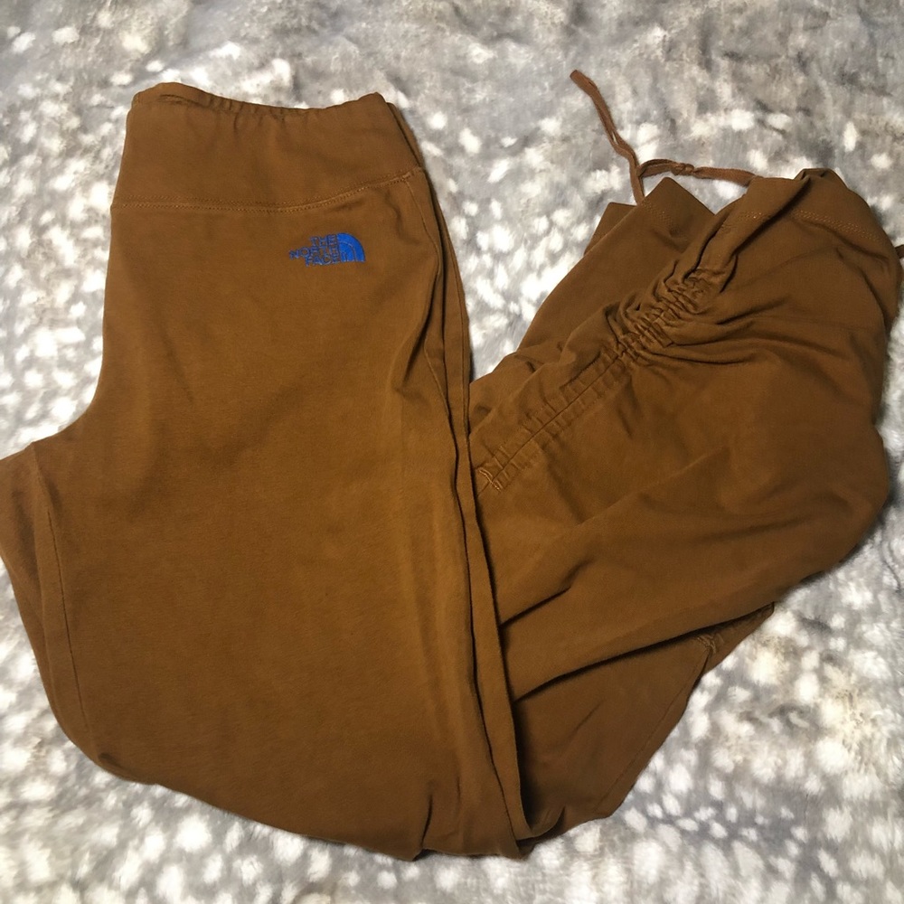 Brown northface legging